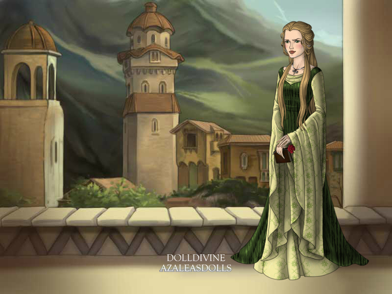 A representation of Princess Erewhon from #TalesoftheWovlen