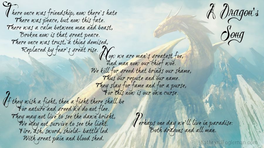 #TalesoftheWovlen - A Dragon's Song by Kathryn Fogleman